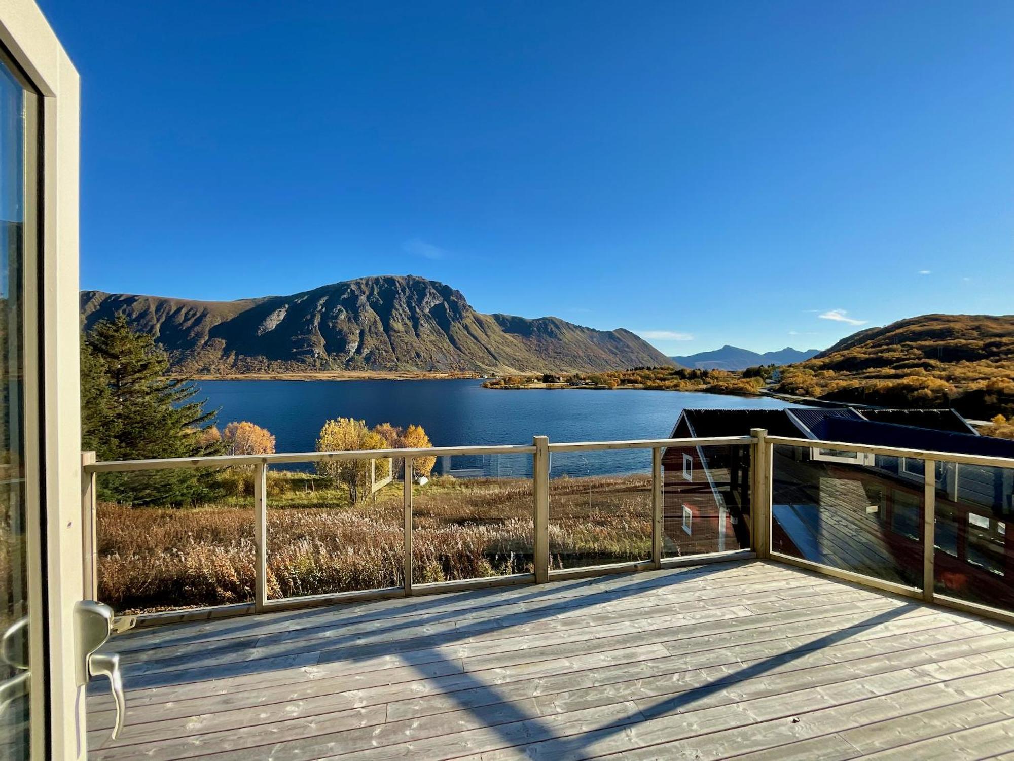 Wildlife Panorama Lofoten Bostad Bagian luar foto
